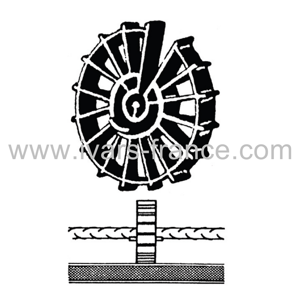 DRT - ARTICLES POUR LE FERRAILLAGE - Rosette pour coffrage